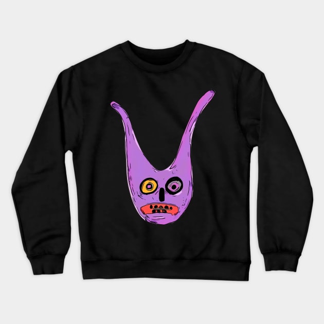 Evil Etna Crewneck Sweatshirt by L'Appel du Vide Designs by Danielle Canonico